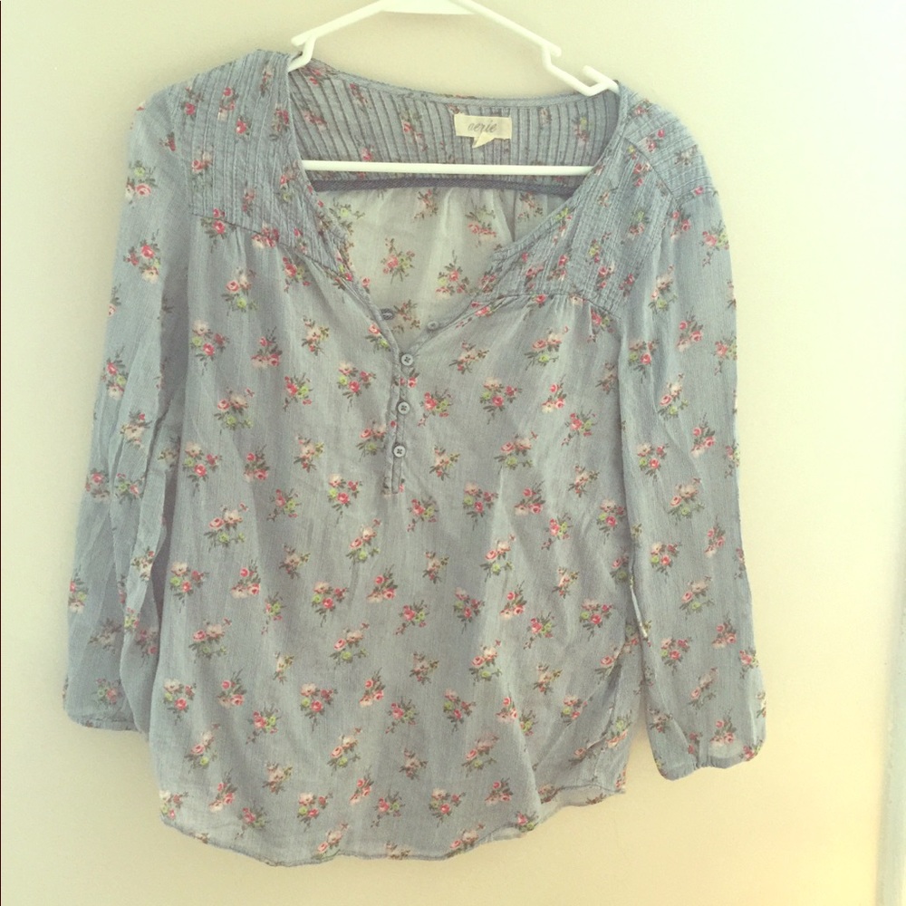 Flowered Blouse